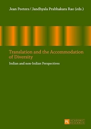 Seller image for Translation and the Accommodation of Diversity for sale by BuchWeltWeit Ludwig Meier e.K.