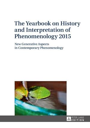 Seller image for The Yearbook on History and Interpretation of Phenomenology 2015 for sale by BuchWeltWeit Ludwig Meier e.K.