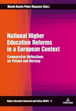 Bild des Verkufers fr National Higher Education Reforms in a European Context zum Verkauf von BuchWeltWeit Ludwig Meier e.K.