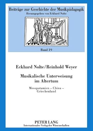 Imagen del vendedor de Musikalische Unterweisung im Altertum a la venta por BuchWeltWeit Ludwig Meier e.K.