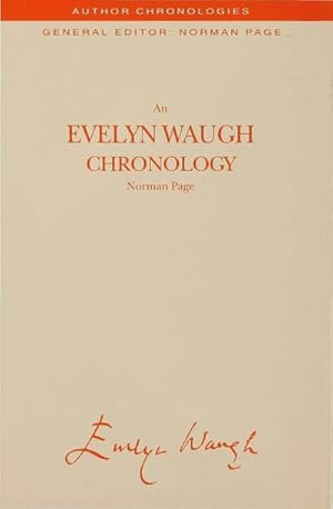 Seller image for An Evelyn Waugh Chronology for sale by BuchWeltWeit Ludwig Meier e.K.