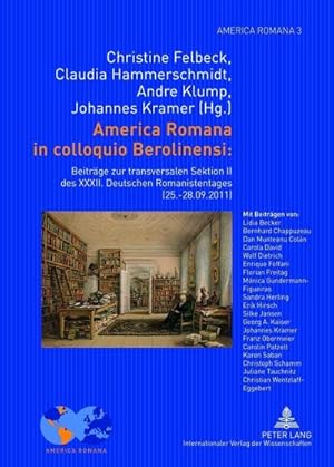 Seller image for America Romana in colloquio Berolinensi: for sale by BuchWeltWeit Ludwig Meier e.K.