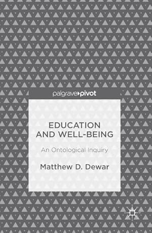 Seller image for Education and Well-Being for sale by BuchWeltWeit Ludwig Meier e.K.