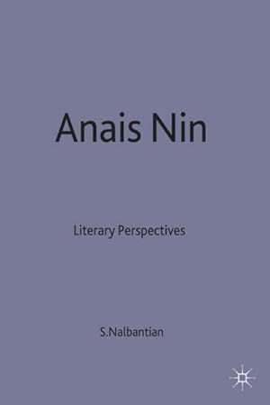 Seller image for Anais Nin for sale by BuchWeltWeit Ludwig Meier e.K.