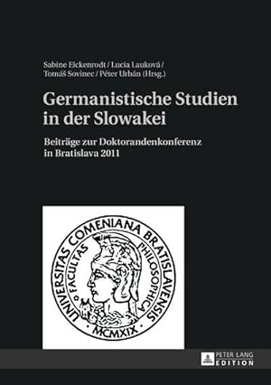 Imagen del vendedor de Germanistische Studien in der Slowakei a la venta por BuchWeltWeit Ludwig Meier e.K.