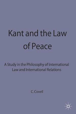 Seller image for Kant and the Law of Peace for sale by BuchWeltWeit Ludwig Meier e.K.