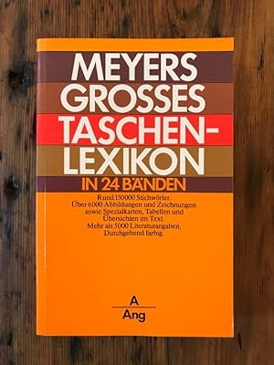 Seller image for Meyer Grosses Taschenlexikon in 24 Bnden, Band 1: A - Ang for sale by Antiquariat Liber Antiqua