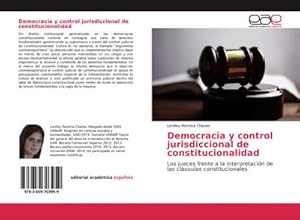 Imagen del vendedor de Democracia y control jurisdiccional de constitucionalidad a la venta por BuchWeltWeit Ludwig Meier e.K.