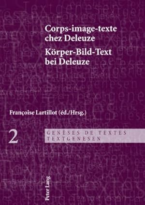 Seller image for Corps-image-texte chez Deleuze- Krper-Bild-Text bei Deleuze for sale by BuchWeltWeit Ludwig Meier e.K.