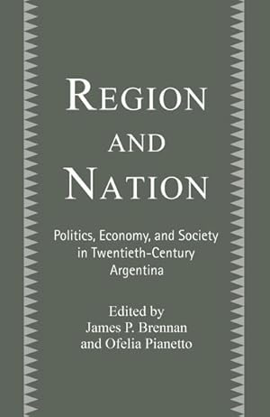 Imagen del vendedor de Region and Nation a la venta por BuchWeltWeit Ludwig Meier e.K.