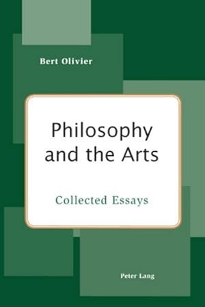 Imagen del vendedor de Philosophy and the Arts a la venta por BuchWeltWeit Ludwig Meier e.K.