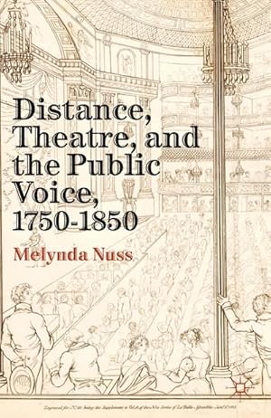 Immagine del venditore per Distance, Theatre, and the Public Voice, 17501850 venduto da BuchWeltWeit Ludwig Meier e.K.