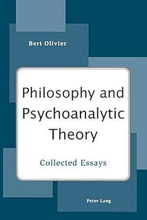 Bild des Verkufers fr Philosophy and Psychoanalytic Theory zum Verkauf von BuchWeltWeit Ludwig Meier e.K.