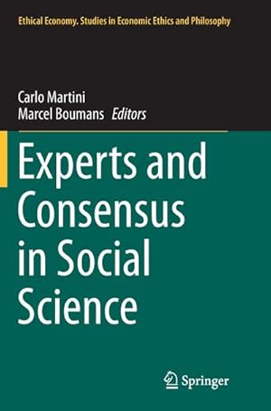 Bild des Verkufers fr Experts and Consensus in Social Science zum Verkauf von BuchWeltWeit Ludwig Meier e.K.