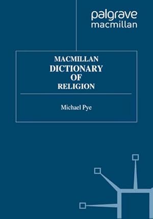 Immagine del venditore per Macmillan Dictionary of Religion venduto da BuchWeltWeit Ludwig Meier e.K.