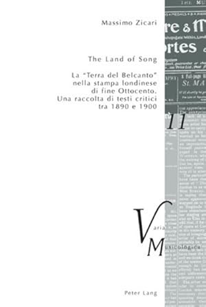 Seller image for The Land of Song for sale by BuchWeltWeit Ludwig Meier e.K.
