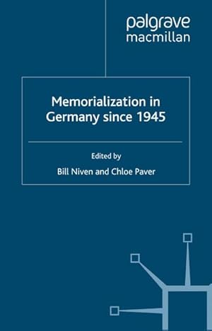 Immagine del venditore per Memorialization in Germany since 1945 venduto da BuchWeltWeit Ludwig Meier e.K.