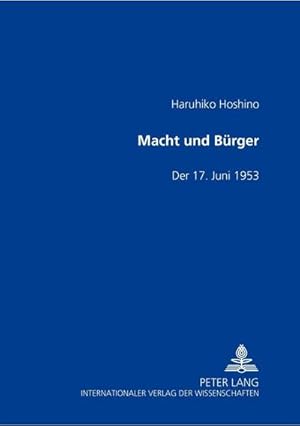 Immagine del venditore per Macht und Brger venduto da BuchWeltWeit Ludwig Meier e.K.