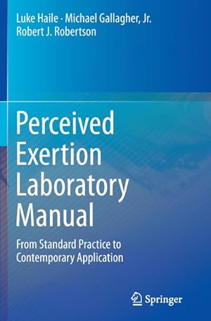 Seller image for Perceived Exertion Laboratory Manual for sale by BuchWeltWeit Ludwig Meier e.K.