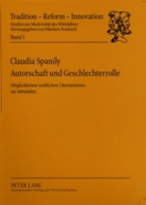 Imagen del vendedor de Autorschaft und Geschlechterrolle a la venta por BuchWeltWeit Ludwig Meier e.K.
