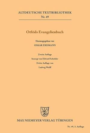 Seller image for Otfrids Evangelienbuch for sale by BuchWeltWeit Ludwig Meier e.K.