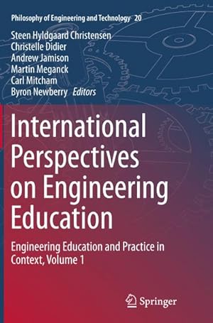 Imagen del vendedor de International Perspectives on Engineering Education a la venta por BuchWeltWeit Ludwig Meier e.K.