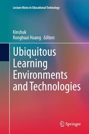 Immagine del venditore per Ubiquitous Learning Environments and Technologies venduto da BuchWeltWeit Ludwig Meier e.K.