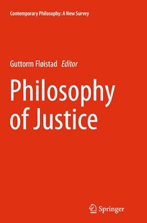 Immagine del venditore per Philosophy of Justice venduto da BuchWeltWeit Ludwig Meier e.K.
