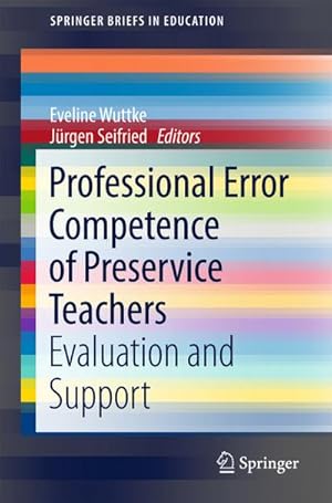 Seller image for Professional Error Competence of Preservice Teachers for sale by BuchWeltWeit Ludwig Meier e.K.