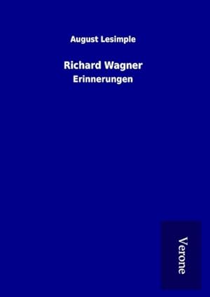 Seller image for Richard Wagner for sale by BuchWeltWeit Ludwig Meier e.K.