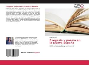Seller image for Exgesis y poesa en la Nueva Espaa for sale by BuchWeltWeit Ludwig Meier e.K.