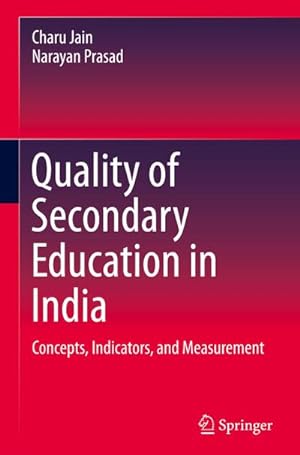 Immagine del venditore per Quality of Secondary Education in India venduto da BuchWeltWeit Ludwig Meier e.K.
