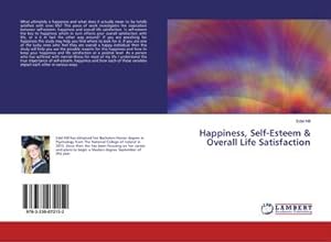Seller image for Happiness, Self-Esteem & Overall Life Satisfaction for sale by BuchWeltWeit Ludwig Meier e.K.