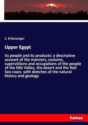 Seller image for Upper Egypt for sale by BuchWeltWeit Ludwig Meier e.K.