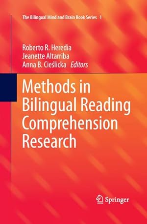 Seller image for Methods in Bilingual Reading Comprehension Research for sale by BuchWeltWeit Ludwig Meier e.K.