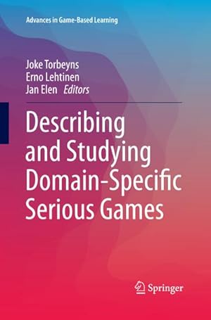 Seller image for Describing and Studying Domain-Specific Serious Games for sale by BuchWeltWeit Ludwig Meier e.K.