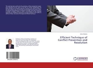 Seller image for Efficient Technique of Conflict Prevention and Resolution for sale by BuchWeltWeit Ludwig Meier e.K.