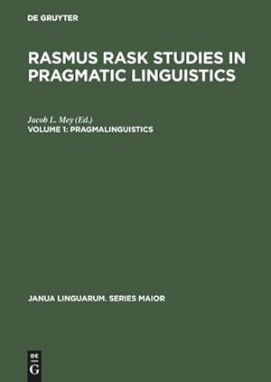 Bild des Verkufers fr Pragmalinguistics zum Verkauf von BuchWeltWeit Ludwig Meier e.K.