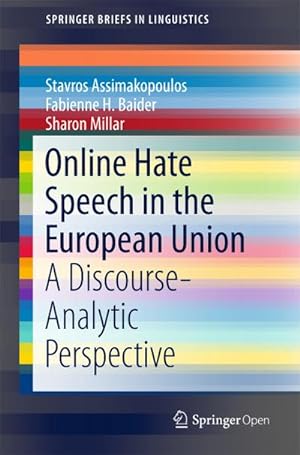 Seller image for Online Hate Speech in the European Union for sale by BuchWeltWeit Ludwig Meier e.K.