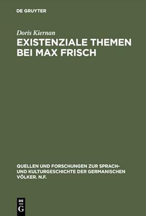 Bild des Verkufers fr Existenziale Themen bei Max Frisch zum Verkauf von BuchWeltWeit Ludwig Meier e.K.
