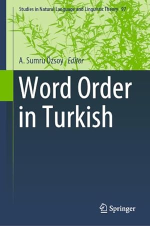 Seller image for Word Order in Turkish for sale by BuchWeltWeit Ludwig Meier e.K.