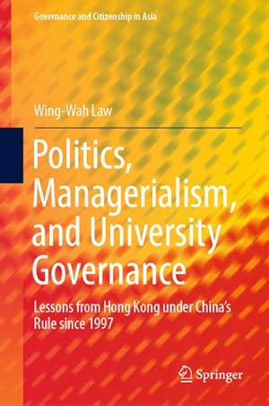 Seller image for Politics, Managerialism, and University Governance for sale by BuchWeltWeit Ludwig Meier e.K.