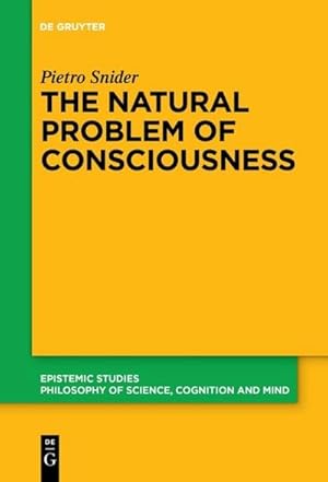 Image du vendeur pour The Natural Problem of Consciousness mis en vente par BuchWeltWeit Ludwig Meier e.K.