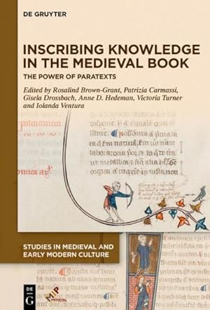 Immagine del venditore per Inscribing Knowledge in the Medieval Book venduto da BuchWeltWeit Ludwig Meier e.K.