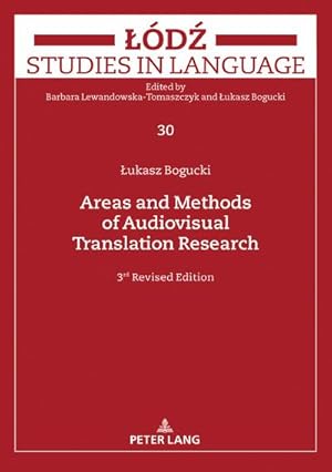 Imagen del vendedor de Areas and Methods of Audiovisual Translation Research a la venta por BuchWeltWeit Ludwig Meier e.K.