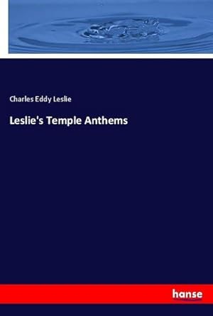 Seller image for Leslie's Temple Anthems for sale by BuchWeltWeit Ludwig Meier e.K.