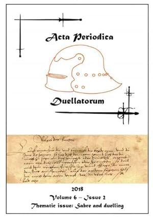 Seller image for Acta Periodica Duellatorum (vol. 6, issue 2) for sale by BuchWeltWeit Ludwig Meier e.K.