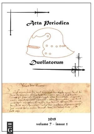 Seller image for Acta Periodica Duellatorum (vol. 7, issue 1) for sale by BuchWeltWeit Ludwig Meier e.K.