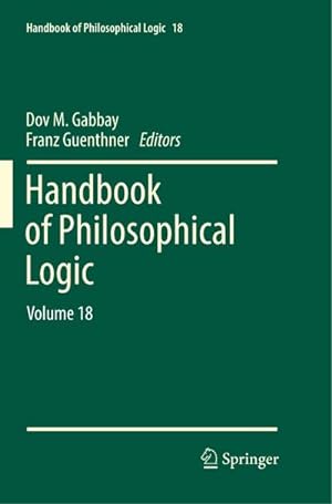 Immagine del venditore per Handbook of Philosophical Logic venduto da BuchWeltWeit Ludwig Meier e.K.