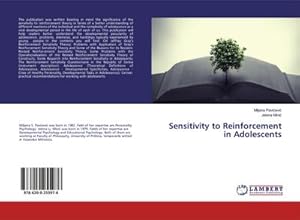 Image du vendeur pour Sensitivity to Reinforcement in Adolescents mis en vente par BuchWeltWeit Ludwig Meier e.K.